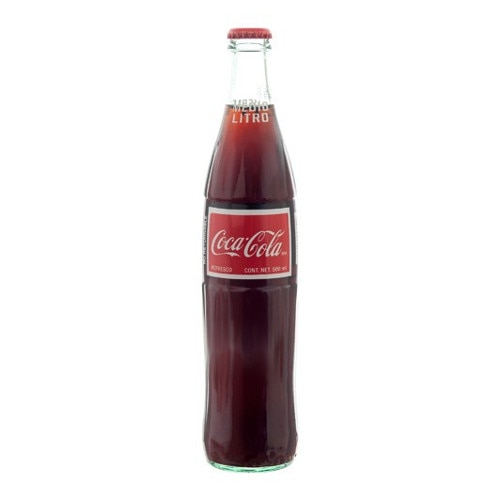 メキシコ産　Coca-Cola リターナブルガラスボトル 500ml Coca-Cola, Cane Sugar Mexican Soda Pop, 500 ml Glass Bottle, Pack